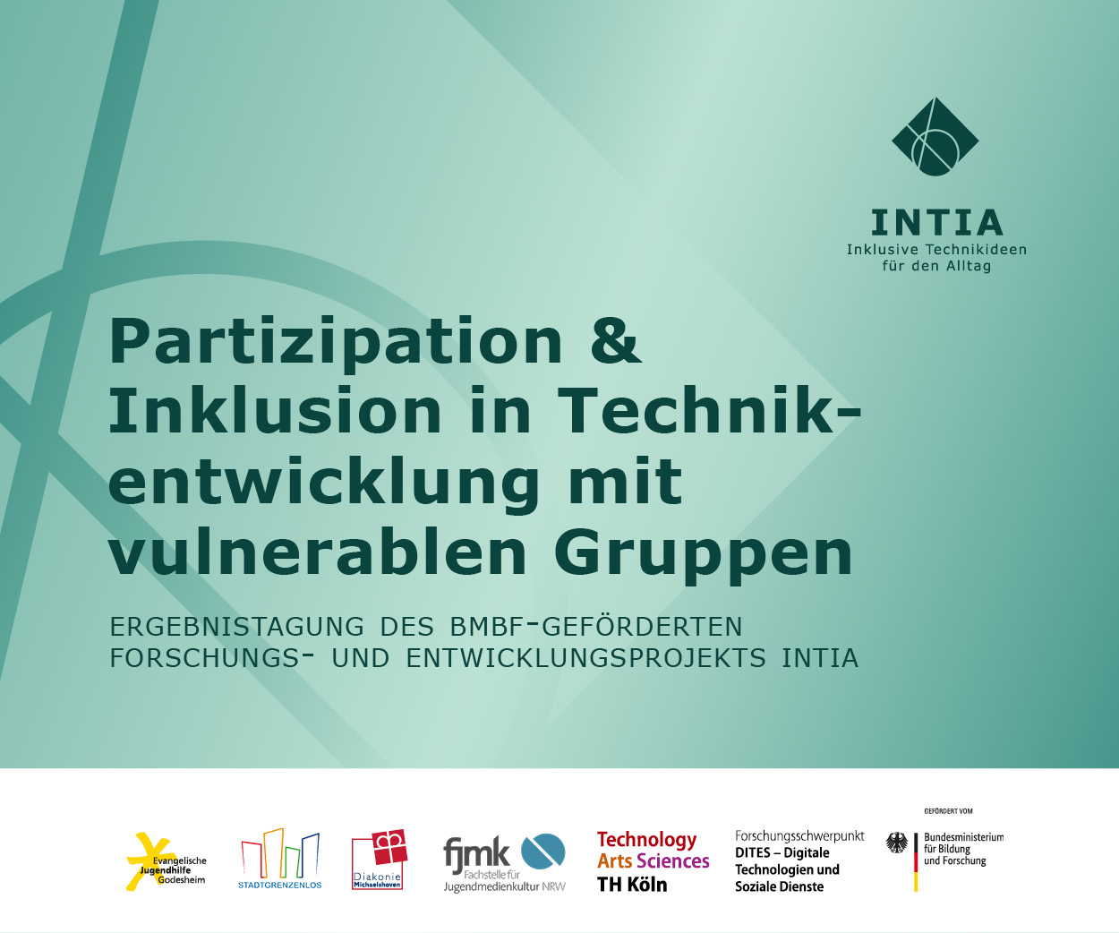 Am 09. Juni findet die Ergebnistagung des Projektes INTIA statt.